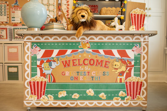 Vintage Kraft Paper Banner | Storybook Circus