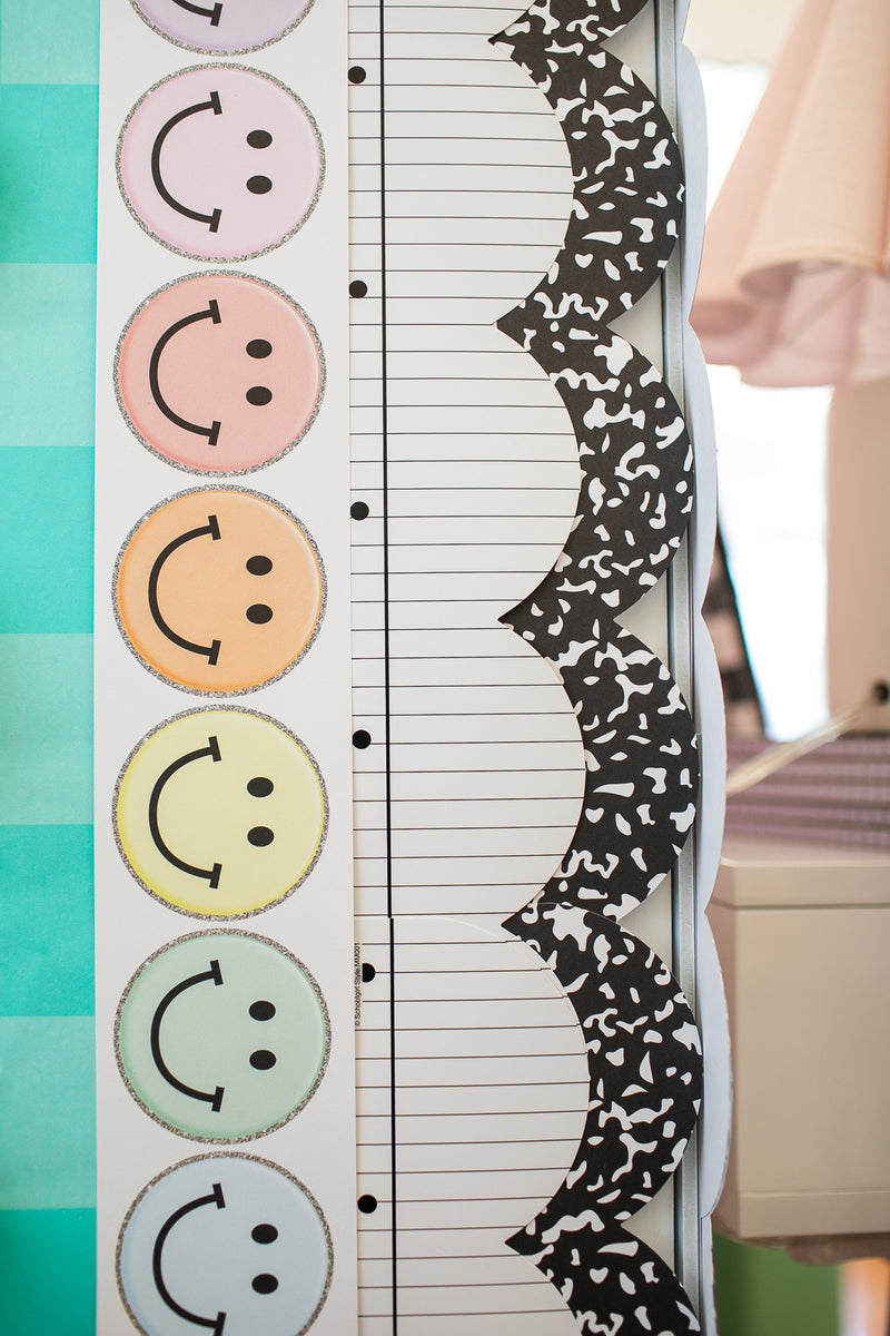 Senior Year Composition Notebook | Bulletin Board Borders | Schoolgirl ...