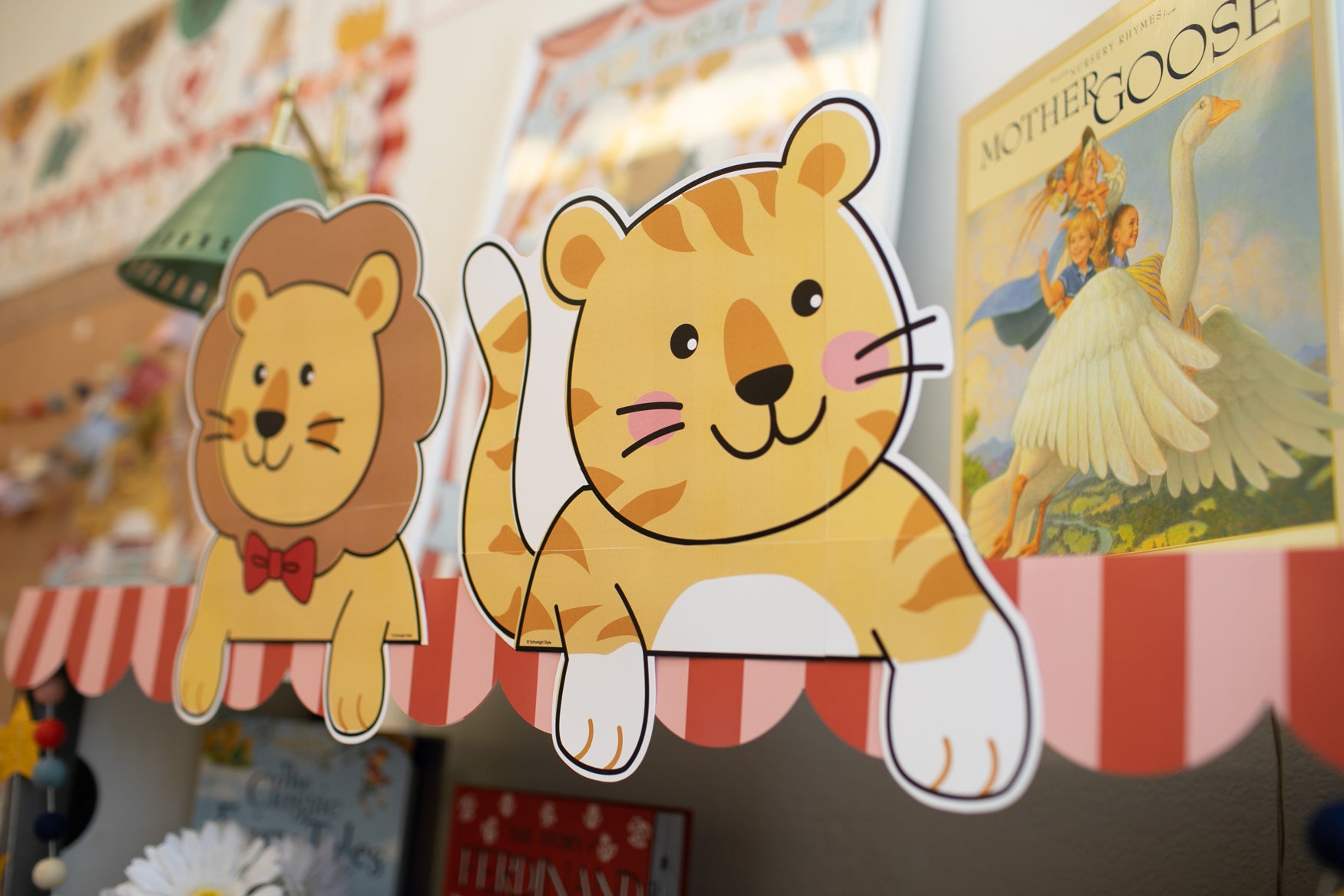 Printable Vintage Lion & Tiger Toppers | Storybook Circus