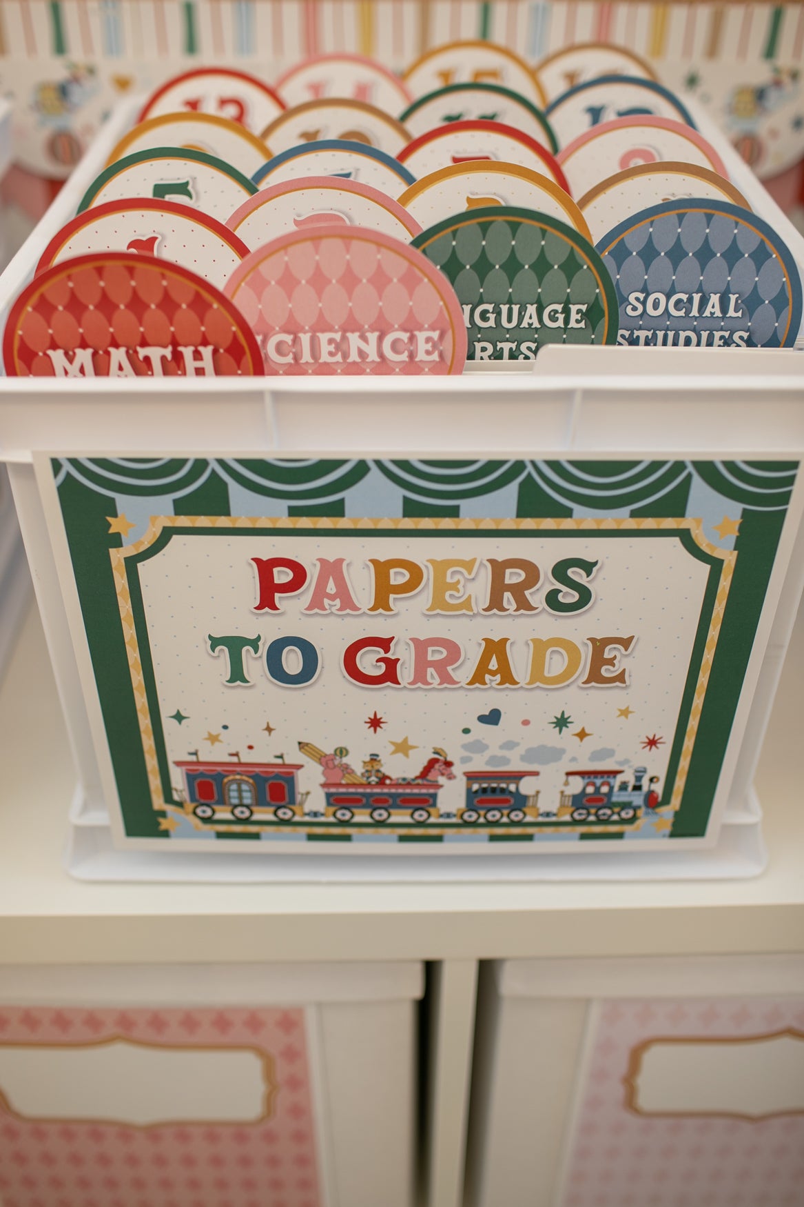 Printable Vintage Papers to Grade & Pencil Labels | Storybook Circus