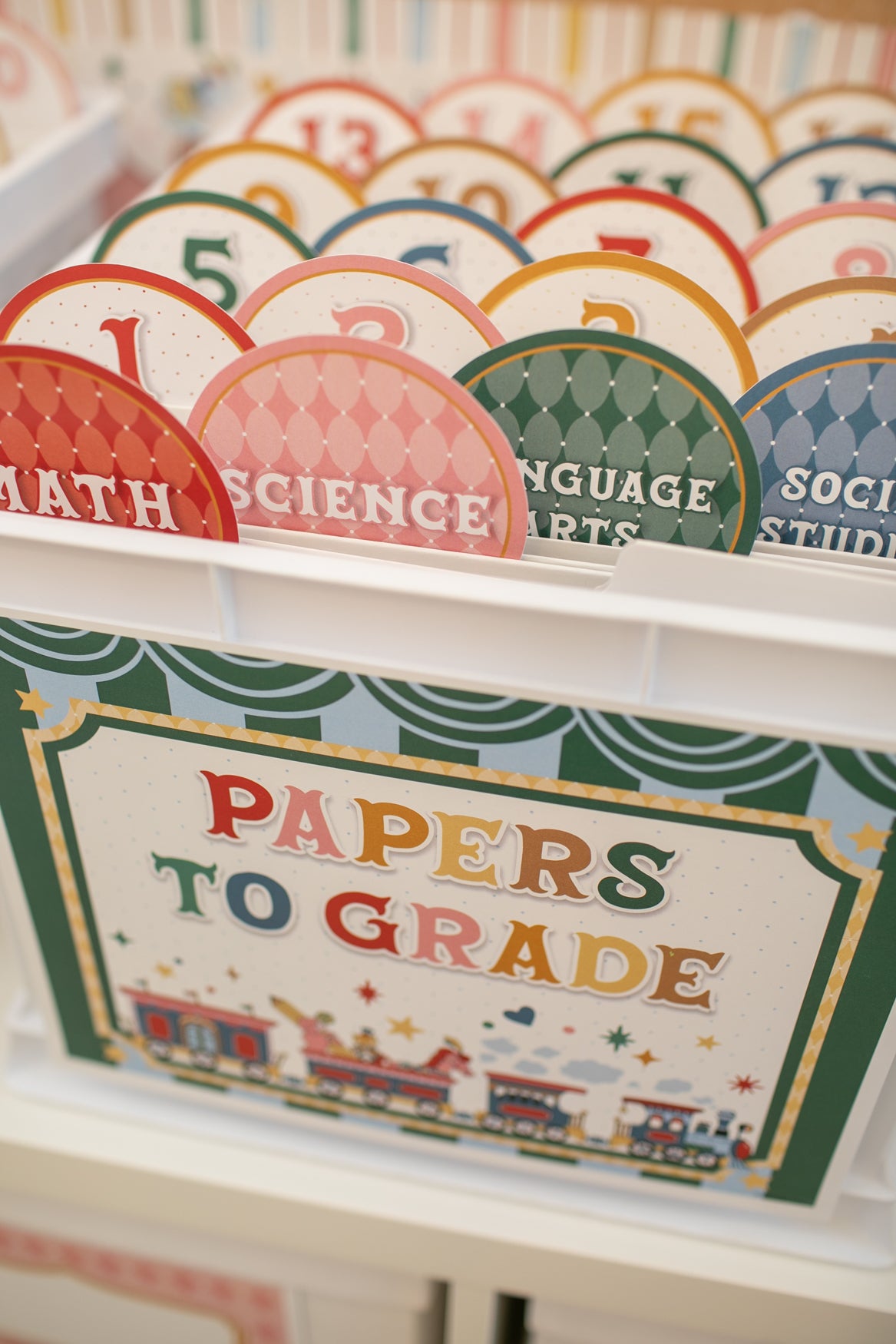 Printable Vintage Papers to Grade & Pencil Labels | Storybook Circus