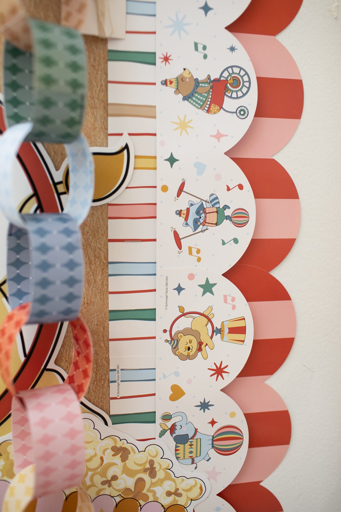 Once Upon A Circus Vintage Bulletin Board Border | Storybook Circus