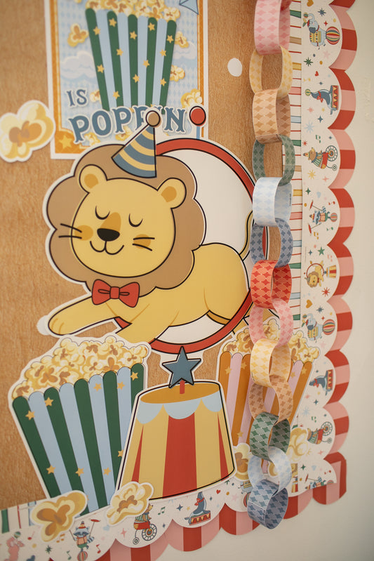 Lion Jumbo Cutout | Storybook Circus