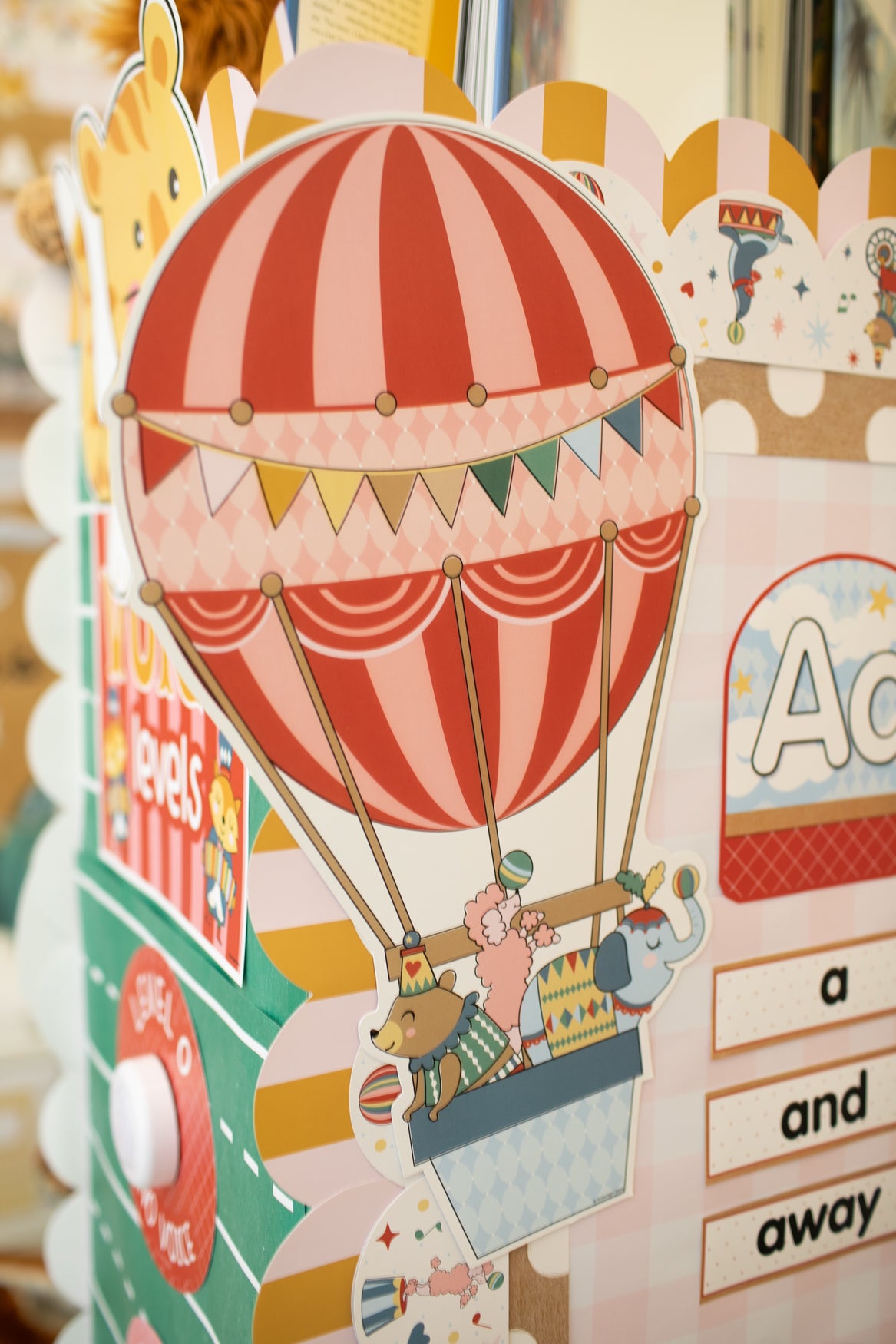 Hot Air Balloon Jumbo Cutouts | Storybook Circus