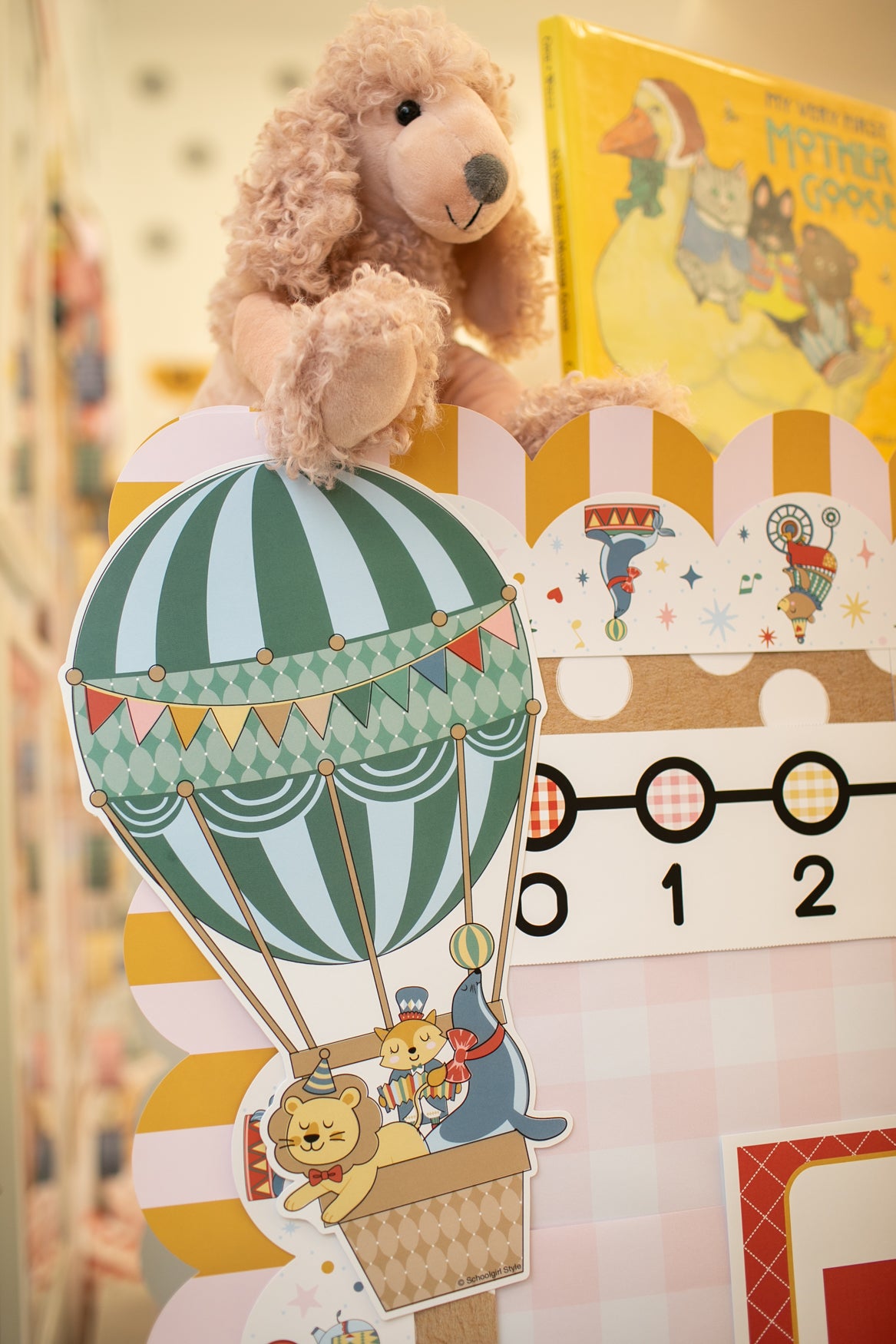 Hot Air Balloon Jumbo Cutouts | Storybook Circus