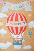Load image into Gallery viewer, Learning Takes Flight Hot Air Balloon Door Decor Set | Storybook Circus
