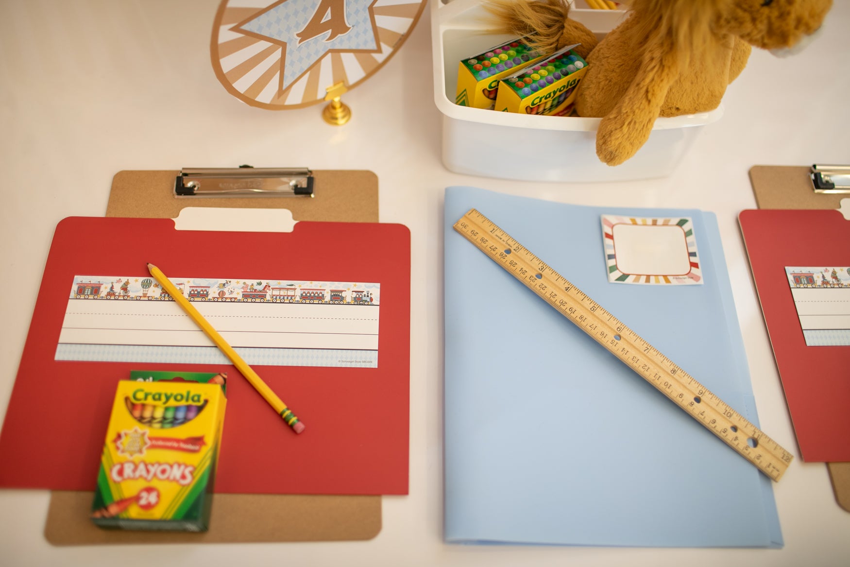 Vintage Circus Name Plates | Storybook Circus