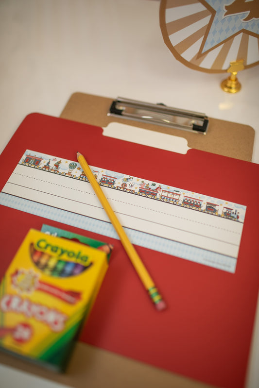 Vintage Circus Name Plates | Storybook Circus