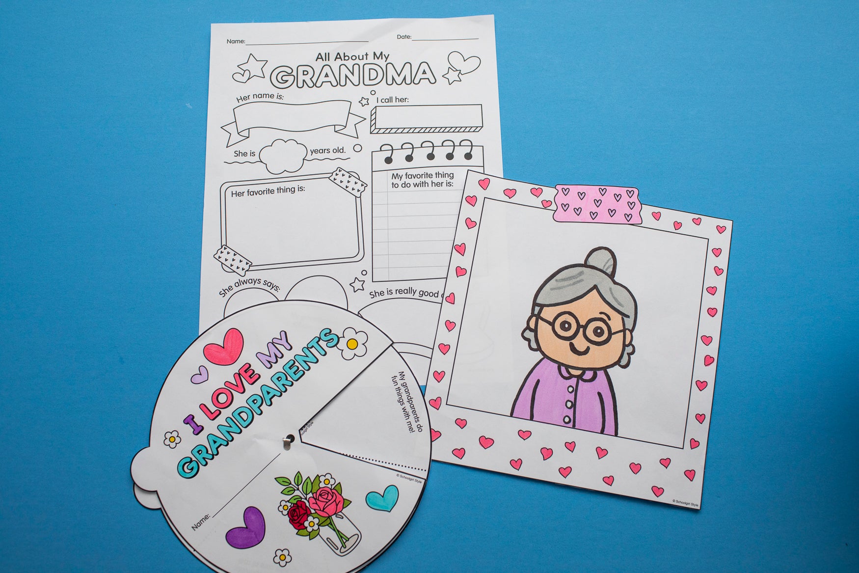 Grandparents' Day & Special Person's Day Crafts & Craftivities
