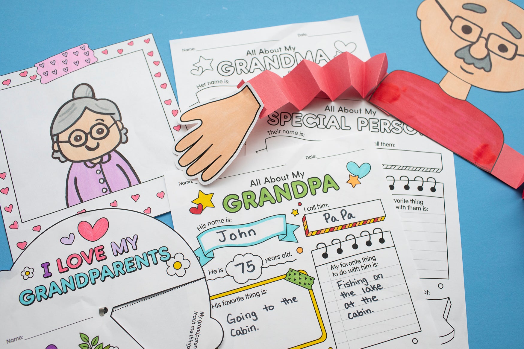 Grandparents' Day & Special Person's Day Crafts & Craftivities