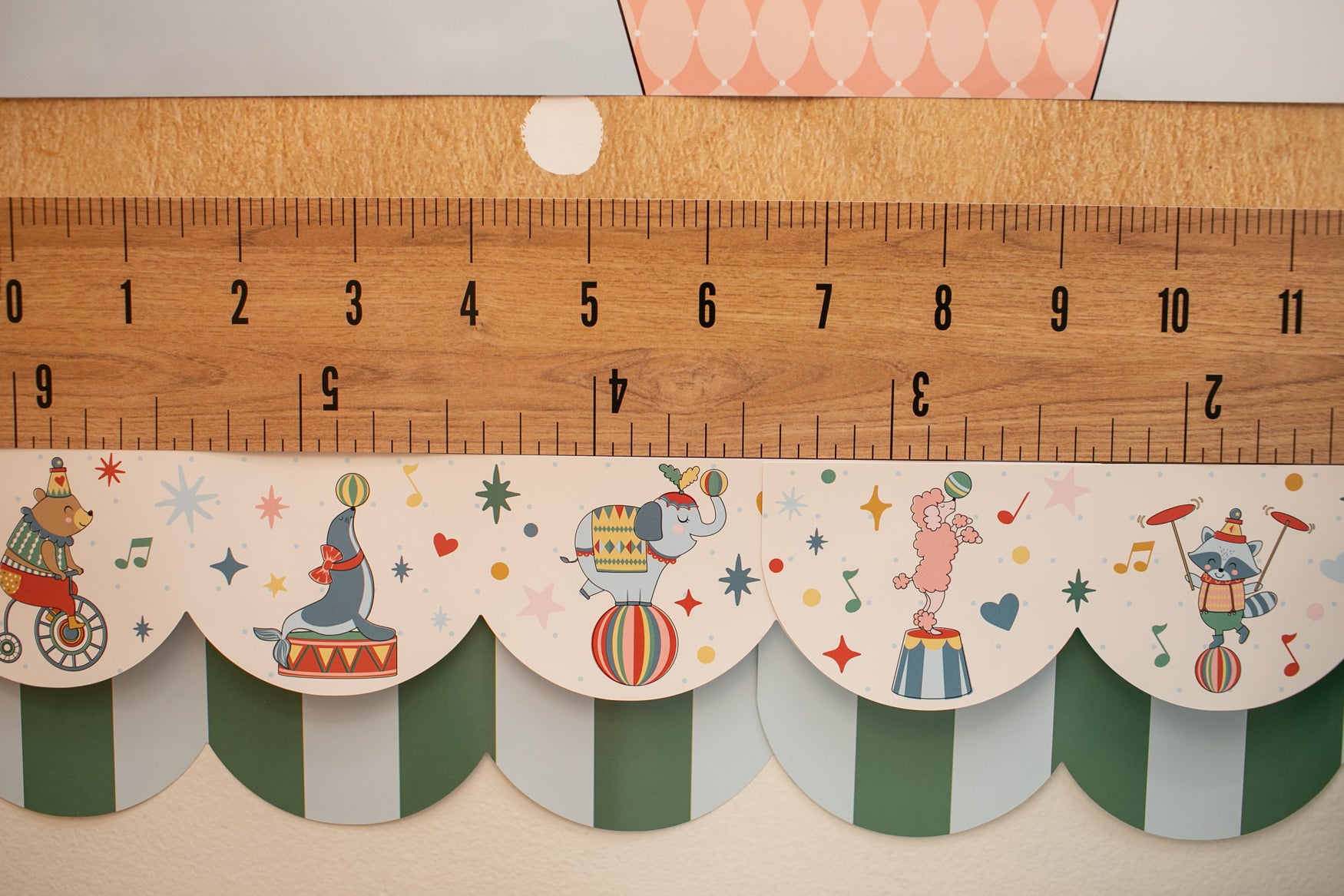 Heirloom Stripe Bulletin Board Border | Storybook Circus