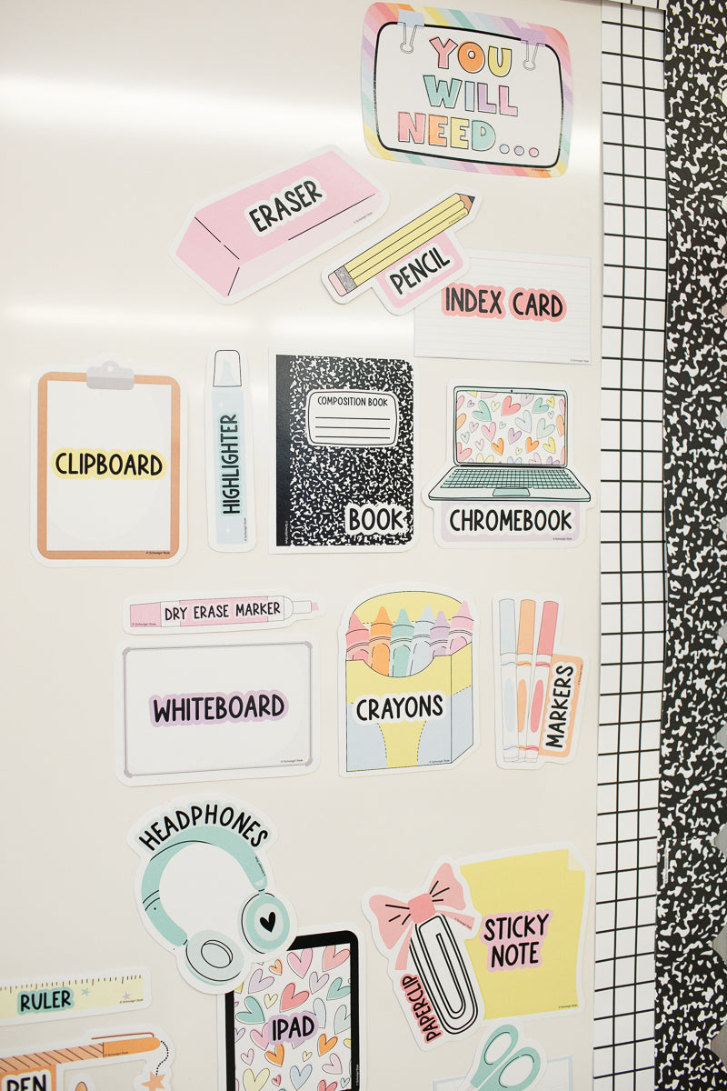 printable pastel classroom decor