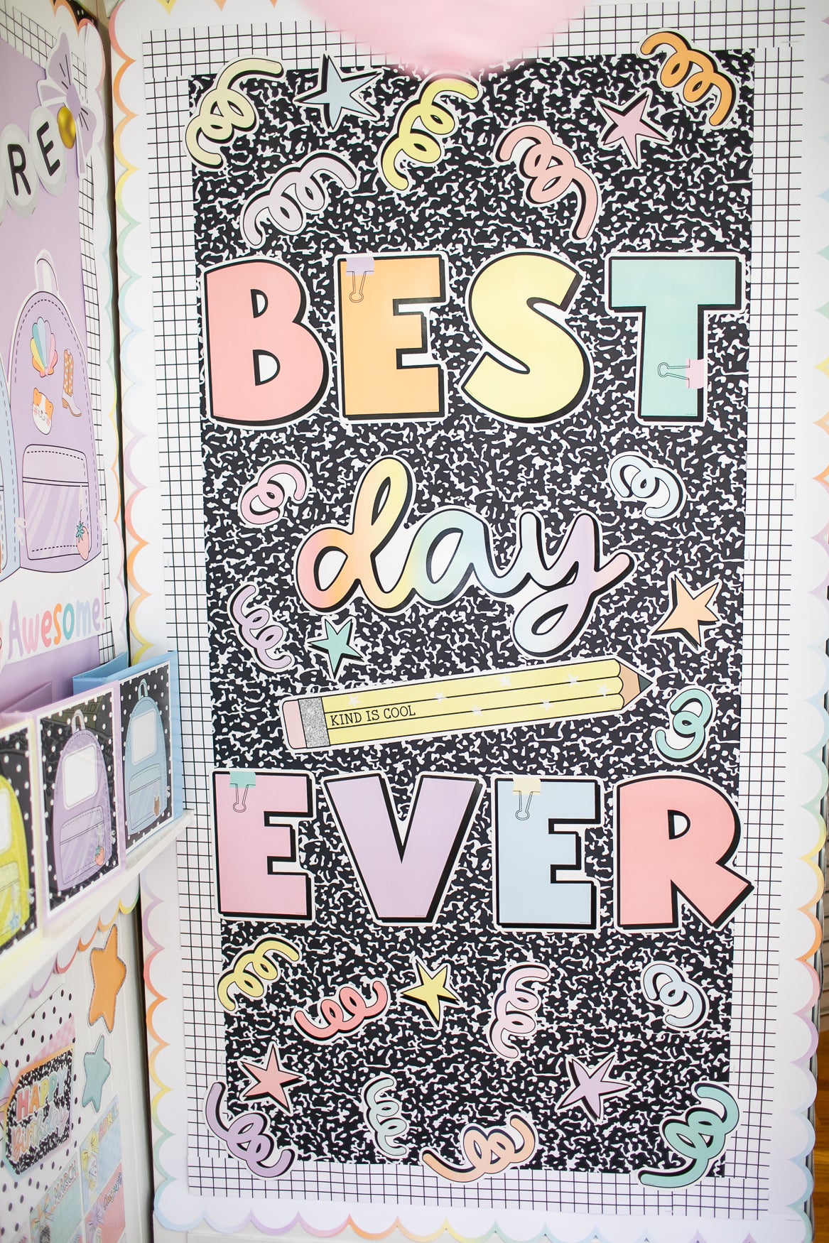 'Senior Year' Composition Notebook Bulletin Board Paper 25ft. | School ...