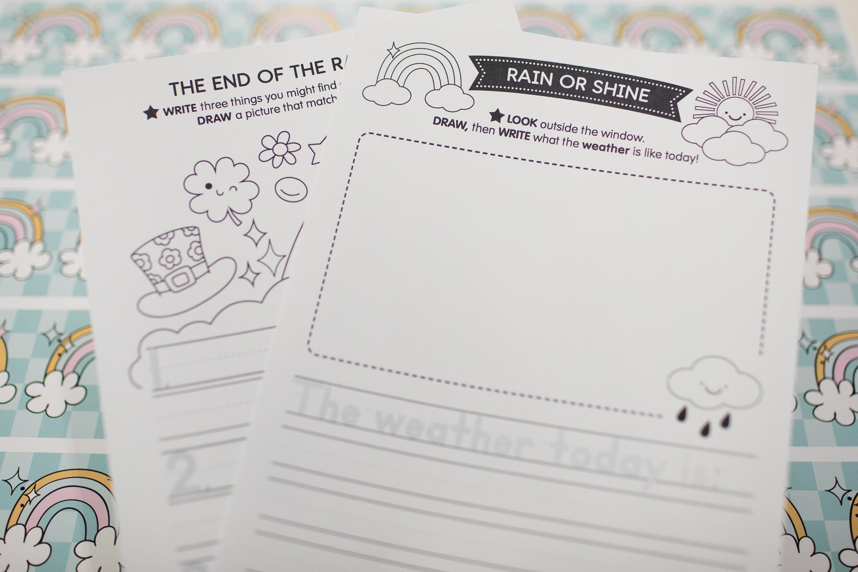 March Writing and List Activities