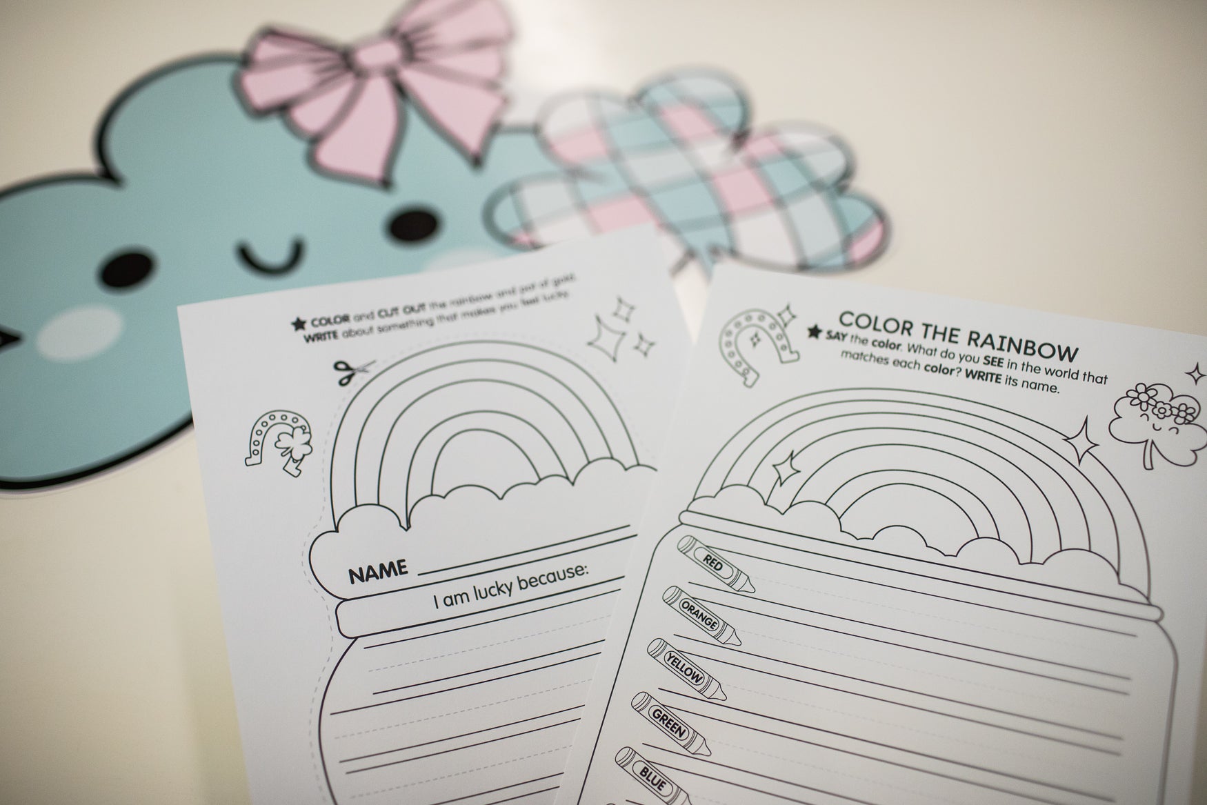 March Writing and List Activities