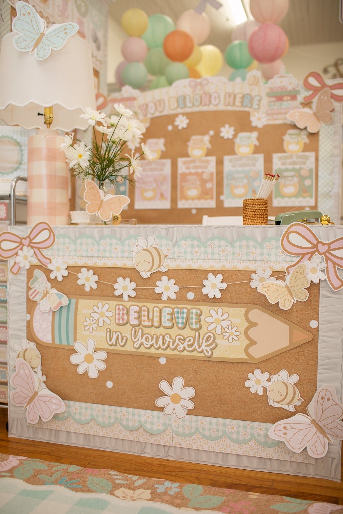 Believe In Yourself Pencil Calming Statement Piece | Miss Honey's Cottage Classroom