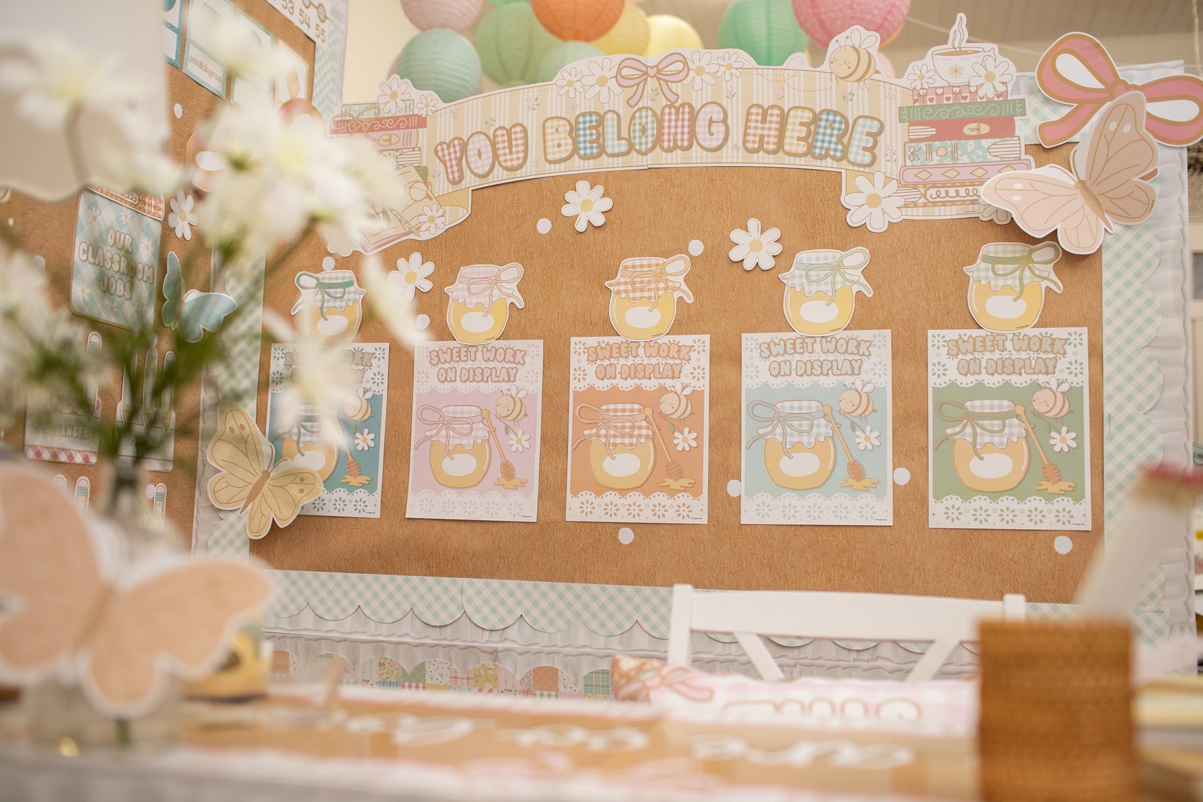 You Belong Here Calming Door Topper | Miss Honey's Cottage Classroom