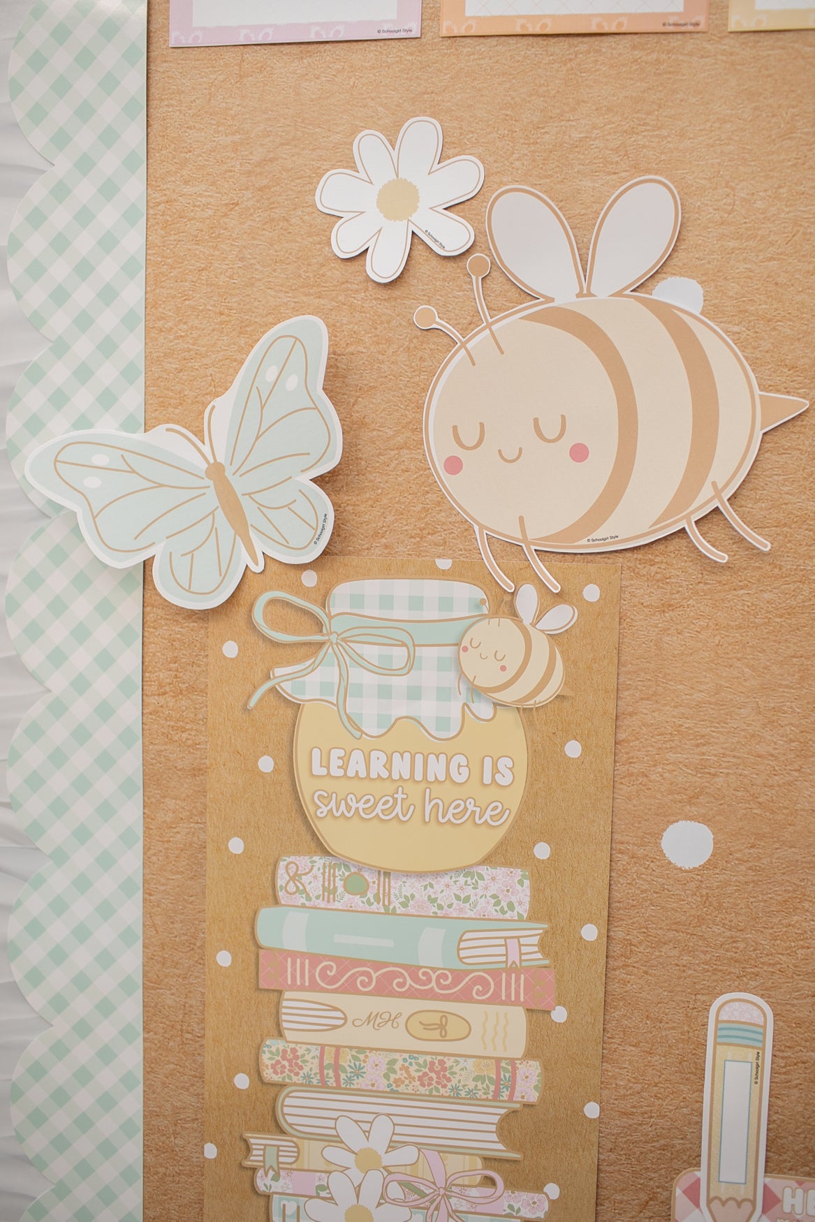 Learning Is Sweet Here Book Stack Calming Statement Piece | Miss Honey's Cottage Classroom