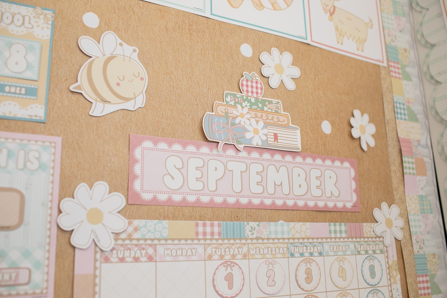 Calming Calendar Bulletin Board Set  | Miss Honey's Cottage Classroom