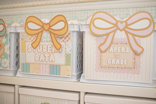 Printable Bow Cutouts | Miss Honey's Cottage Classroom