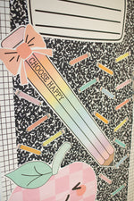 Saved By The Pastel Pencil Cutouts UPRINT