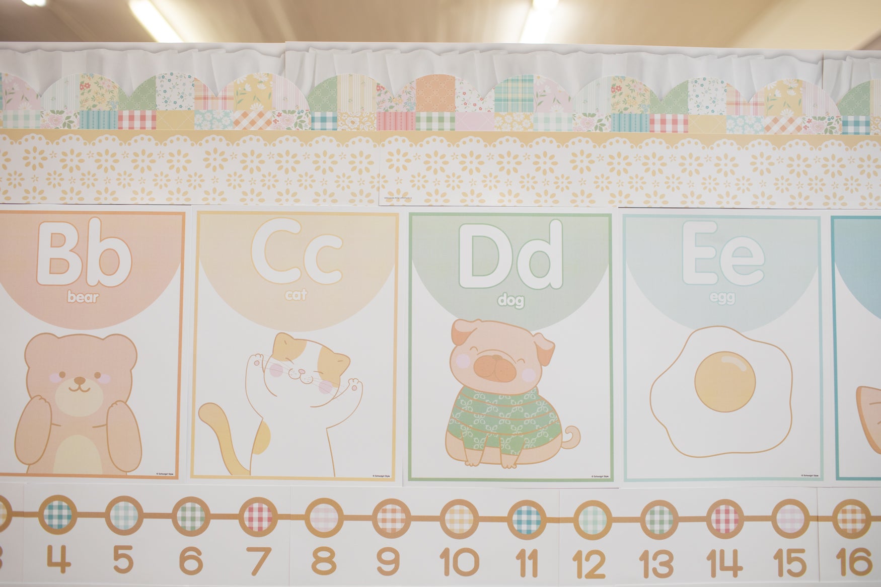 Printable Calming Alphabet Posters with Images | Miss Honey's Cottage Classroom
