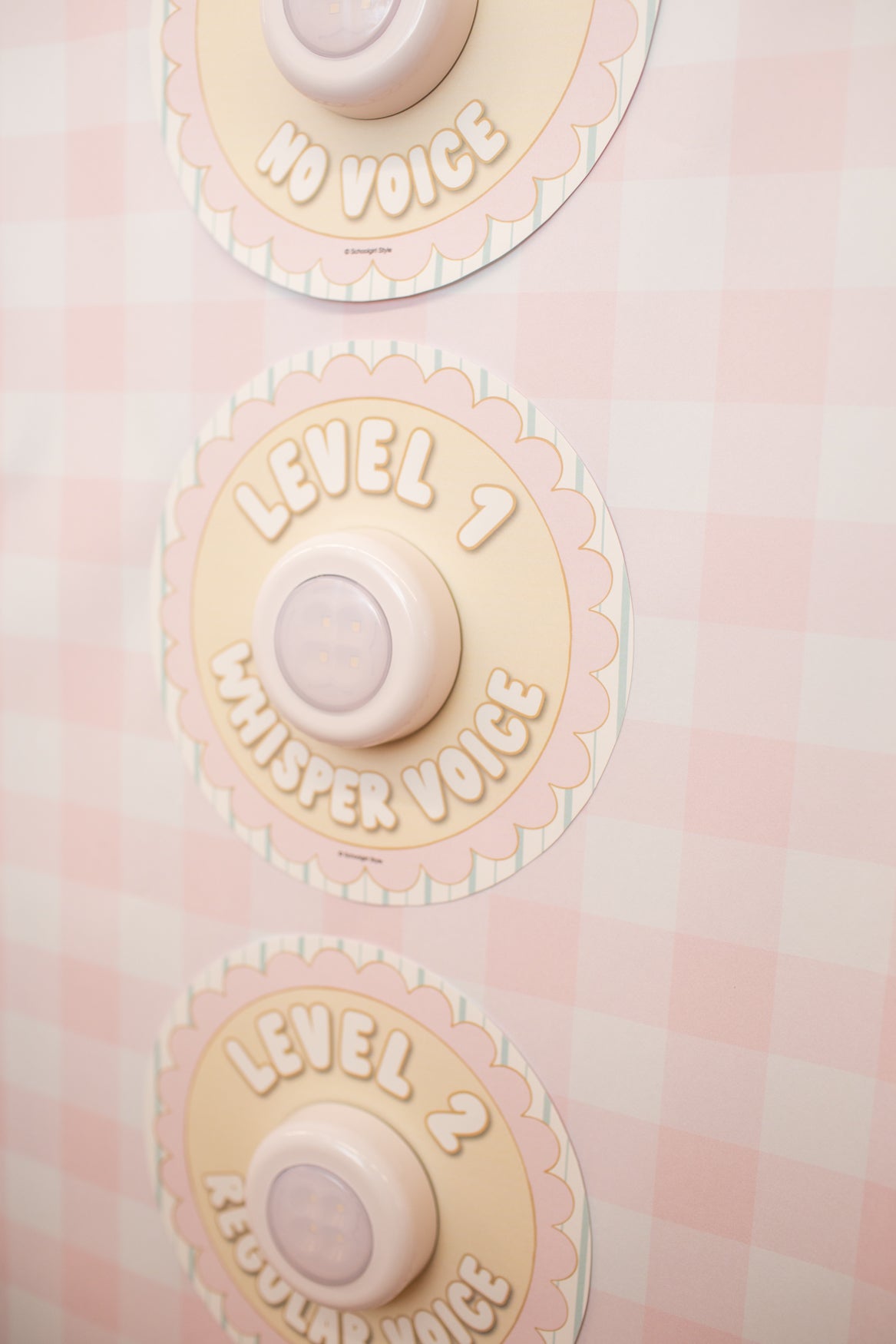 Printable Calming Voice Level Set | Miss Honey's Cottage Classroom