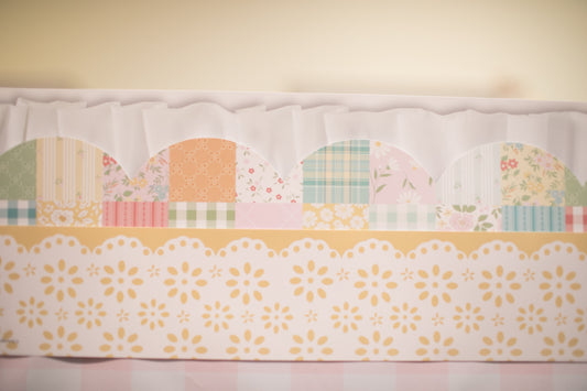 Golden Lace Trim Calming Bulletin Board Border | Miss Honey's Cottage Classroom