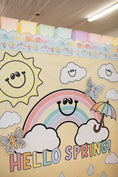 Load image into Gallery viewer, Hello Spring Bulletin Board Set | A Year In Pastel
