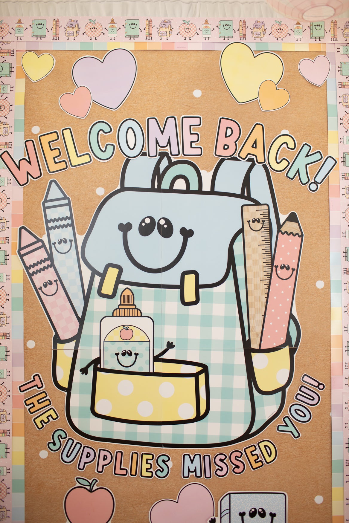 Welcome Back Bulletin Board Set | A Year In Pastel