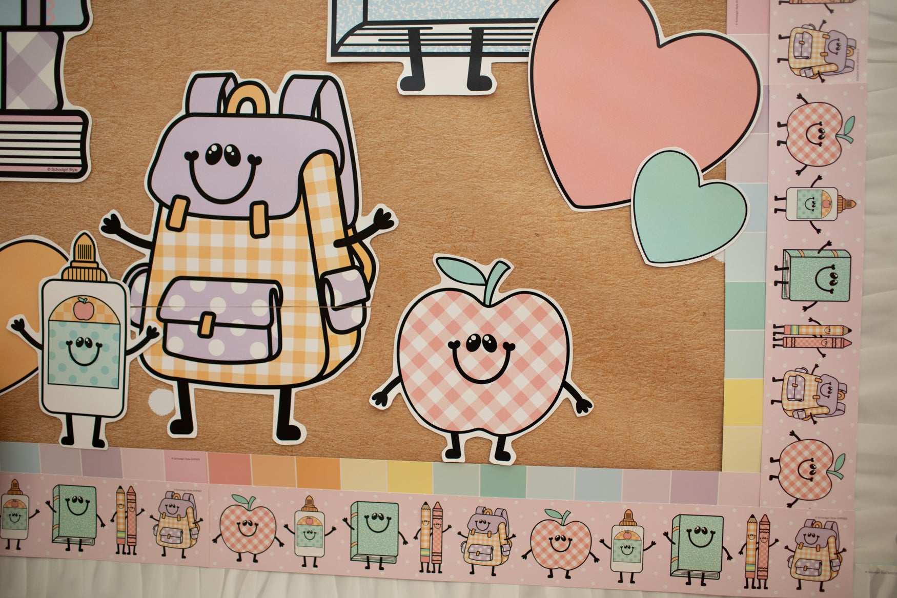 Welcome Back Bulletin Board Set | A Year In Pastel