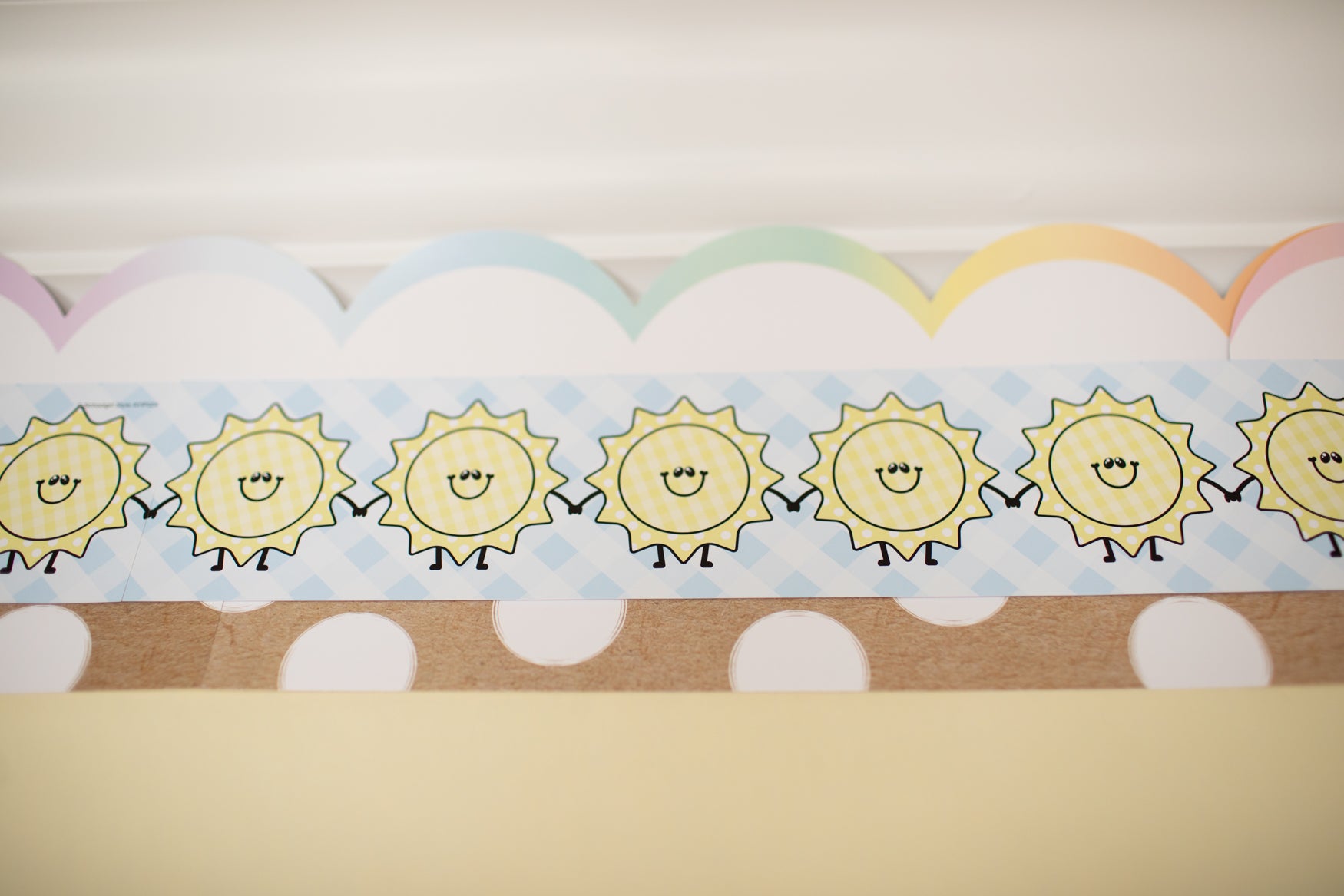 Sunshine Parade Bulletin Board Border | A Year In Pastel