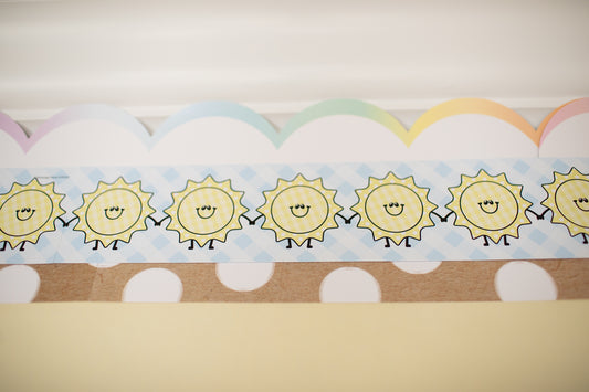 Sunshine Parade Bulletin Board Border | A Year In Pastel