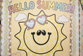 Load image into Gallery viewer, Hello Summer Bulletin Board Set | A Year In Pastel
