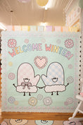 Load image into Gallery viewer, Welcome Winter Bulletin Board Set | A Year In Pastel
