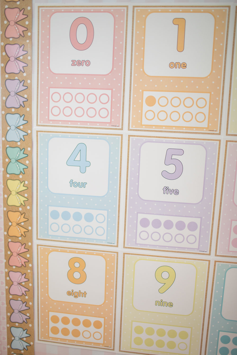 Printable Number Cards | A Year In Pastel