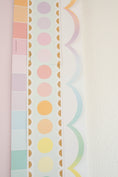 Load image into Gallery viewer, Mint Marker Dots Bulletin Board Border | A Year In Pastel
