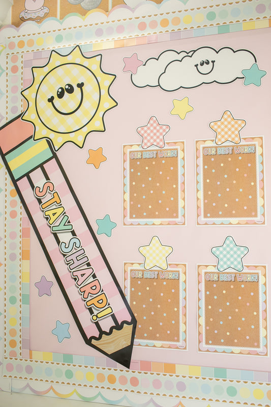 Printable Student Work Display | A Year In Pastel