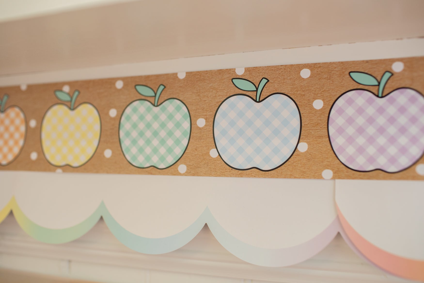 Apple Orchard Bulletin Board Border | A Year In Pastel