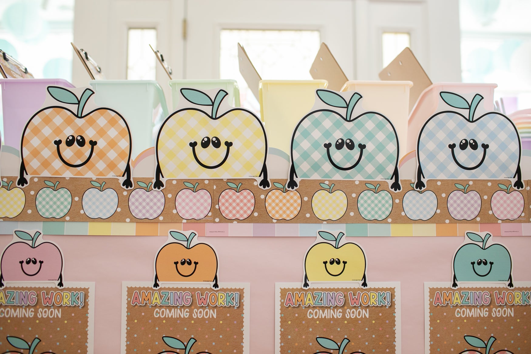 Printable Apple Topper Cutouts | A Year In Pastel