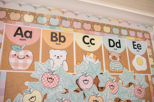 Printable Alphabet Posters with Images | A Year In Pastel