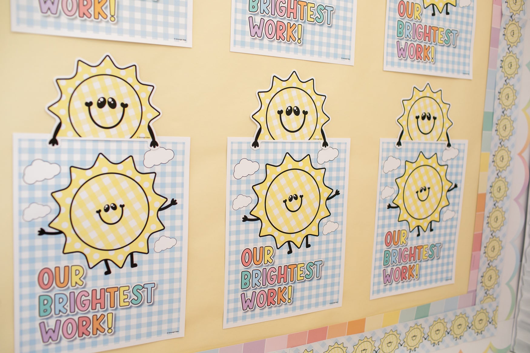 Printable Student Work Display | A Year In Pastel