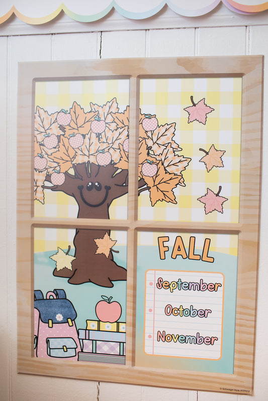 Fall Poster | A Year In Pastel