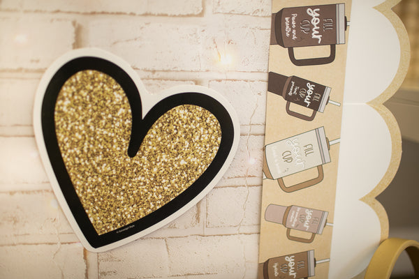 Fill Your Cup | Bulletin Board Borders | Schoolgirl Style