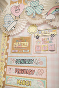 Load image into Gallery viewer, Calendar Bulletin Board Set | A Year In Pastel
