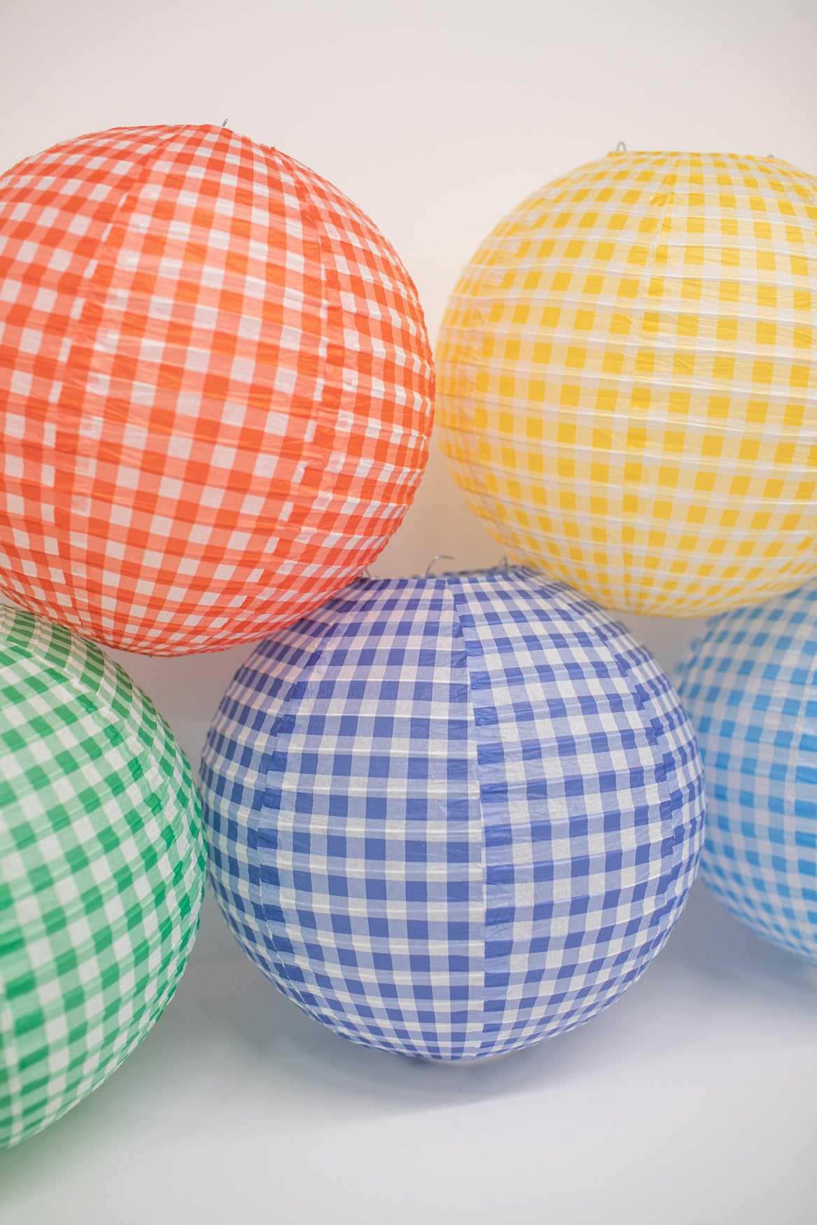 Gingham Lanterns 7 Pack | 90s Teacher
