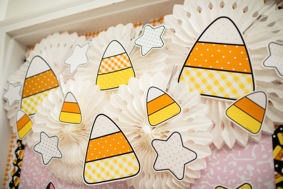 Halloween Door Decor and Border Bundle | 90s Teacher