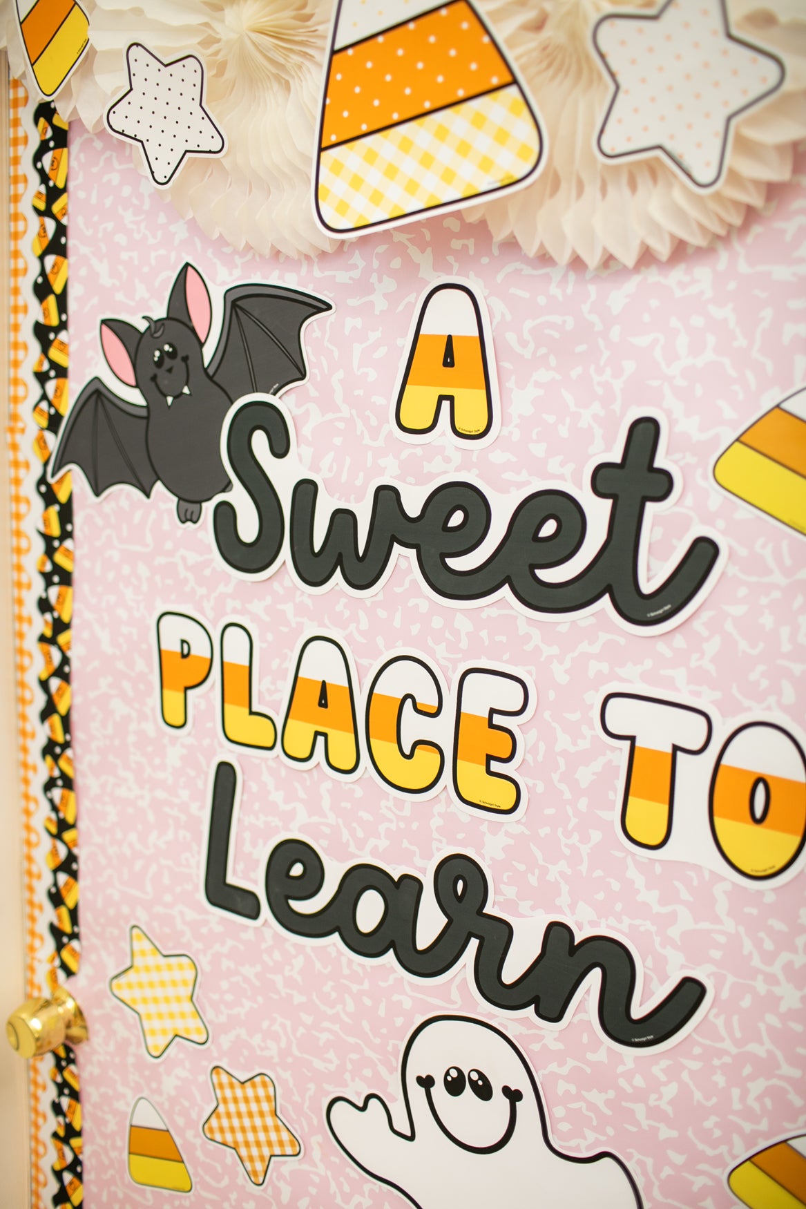 Halloween Door Decor and Border Bundle | 90s Teacher