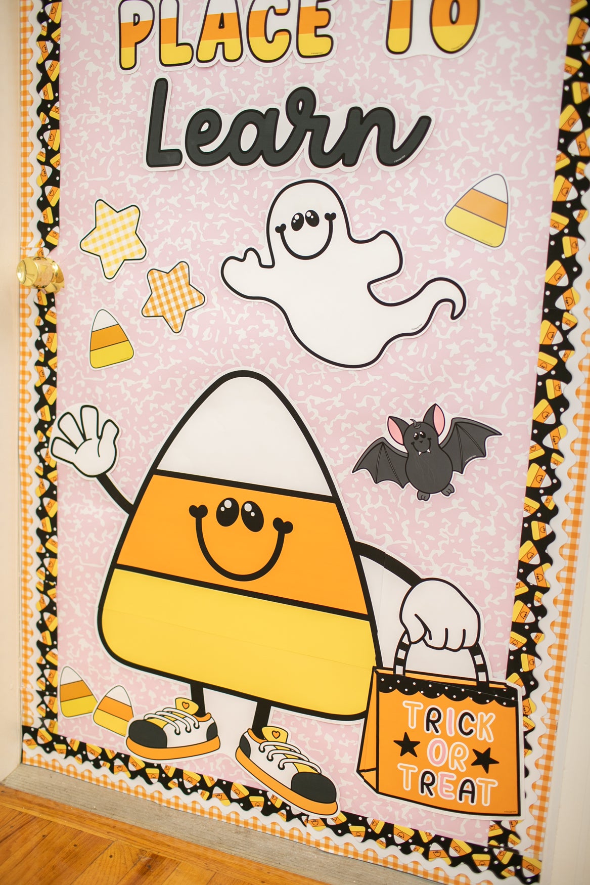Halloween Door Decor and Border Bundle | 90s Teacher