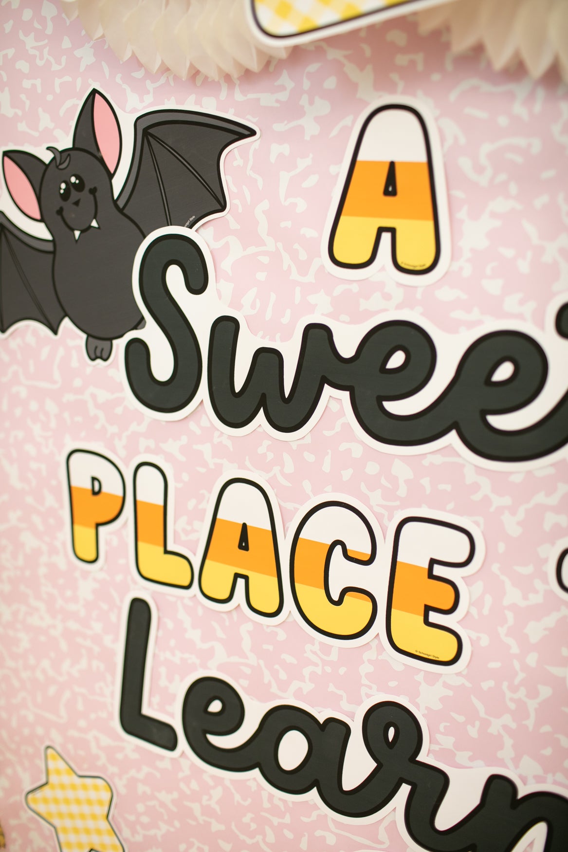 Halloween Door Decor and Border Bundle | 90s Teacher